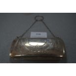 Hallmarked Silver Engraved Purse - Birmingham 1918, Approx 93g