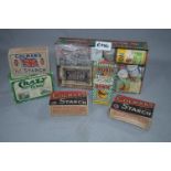 Selection of Advertising Boxes; Coleman's Starch, Reckitt's Robin and Reckitt's Blue, etc.