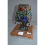 Peter Marsh Coloured Rock Table Lamp
