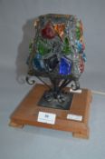 Peter Marsh Coloured Rock Table Lamp