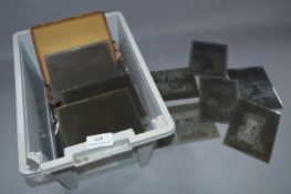 Quantity of Glass Photography Negatives