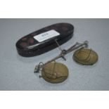 Metal Cased Set of Balance Scales