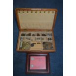 Trinket Box with Collection of British Coinage etc.