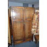 1920's Oak Double Door Wardrobe