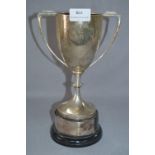 *Large Hallmarked Silver Trophy - Birmingham 1930, Approx 441g