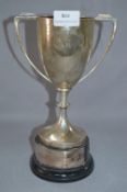 *Large Hallmarked Silver Trophy - Birmingham 1930, Approx 441g