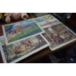 Large Quantity of Educational History Pictures and Coloured Prints
