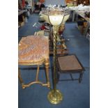 Brass & Barley Twist Standard Lamp