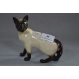 Beswick Siamese Cat Figurine