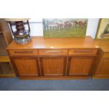 G-Plan Teak Sideboard with Three Drawers and Doors