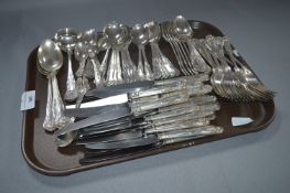 Quantity of Kings Pattern Silver Plated Cutlery