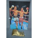 Luke Campbell & Tommy Coyle Signed Boxing Glove and Canvas Print