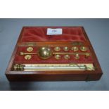 T.O.Blake Mahogany Cased Sykes Hydrometer