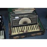 Aerori Italia Accordion in Travel Case with Sheet Music