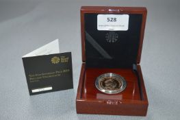 Gold Five Sovereign Piece - 2015,Approx 39.94g, in Presentation Case