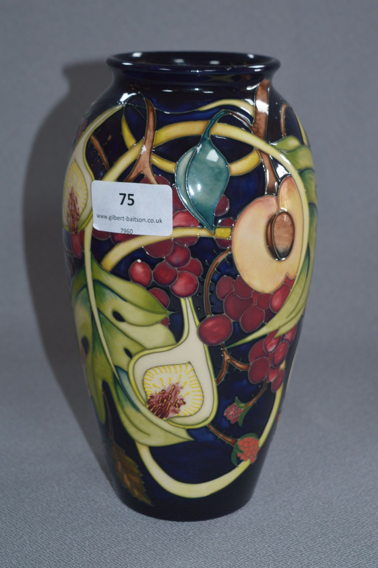 Moorcroft Queens Choice Vase 26cm Tall