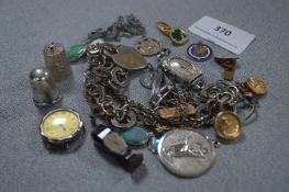 Quantity of Silver and White Metal Items