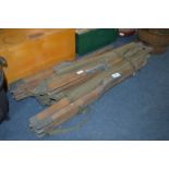 Military Type Canvas Folding Bed