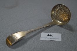 Georgian Silver Hallmarked Sifter Spoon - Approx 62g