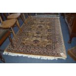 Brown Patterned Rug 123x190cm