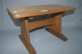 Wheat Ear Man Solid Oak Side Table