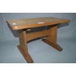 Wheat Ear Man Solid Oak Side Table