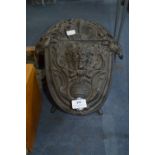 French Cast Iron Coal Scuttle