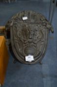 French Cast Iron Coal Scuttle