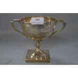 *Large Hallmarked Silver Trophy - Glasgow 1923, Approx 469g