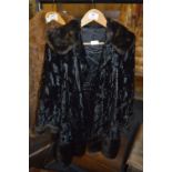 Ladies Faux Fur Coat