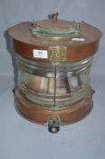 Copper & Brass Ship's Mast Head Lamp