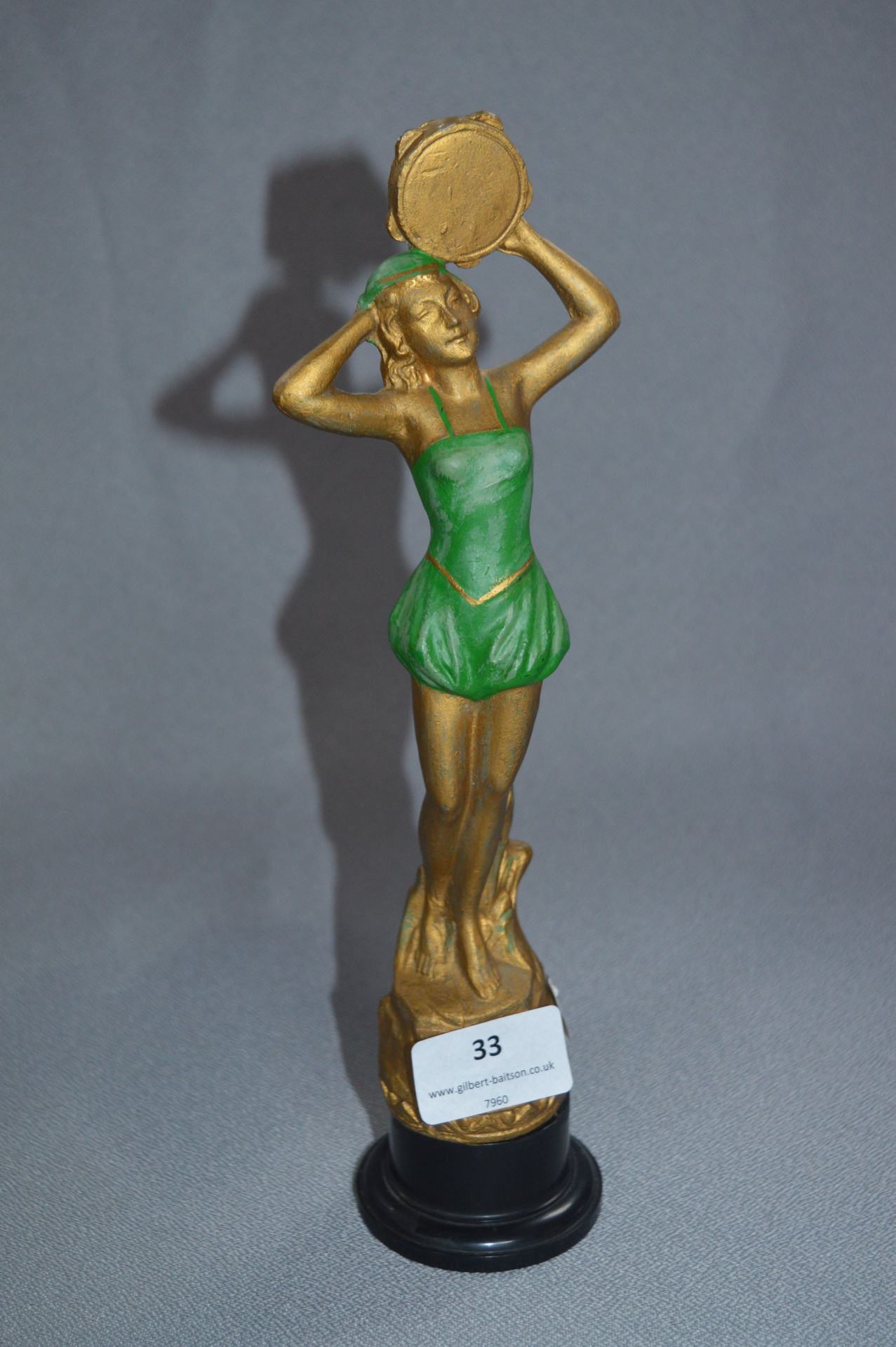 Art Deco Spelter Figurine