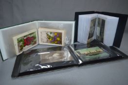 Three Albums of Early 20th Century Postcards