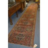 1920's Hall Runner Rug 90x710cm