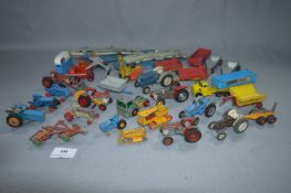 Play-worn Diecast Commercial Vehicles and Tractors