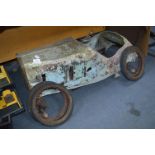 Lines Brothers 1930's Pedal Car with Alloy Body