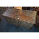 Large Pine Blanket Box