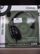 *4 Pairs of Orb Elite Headsets Compatible with XBo