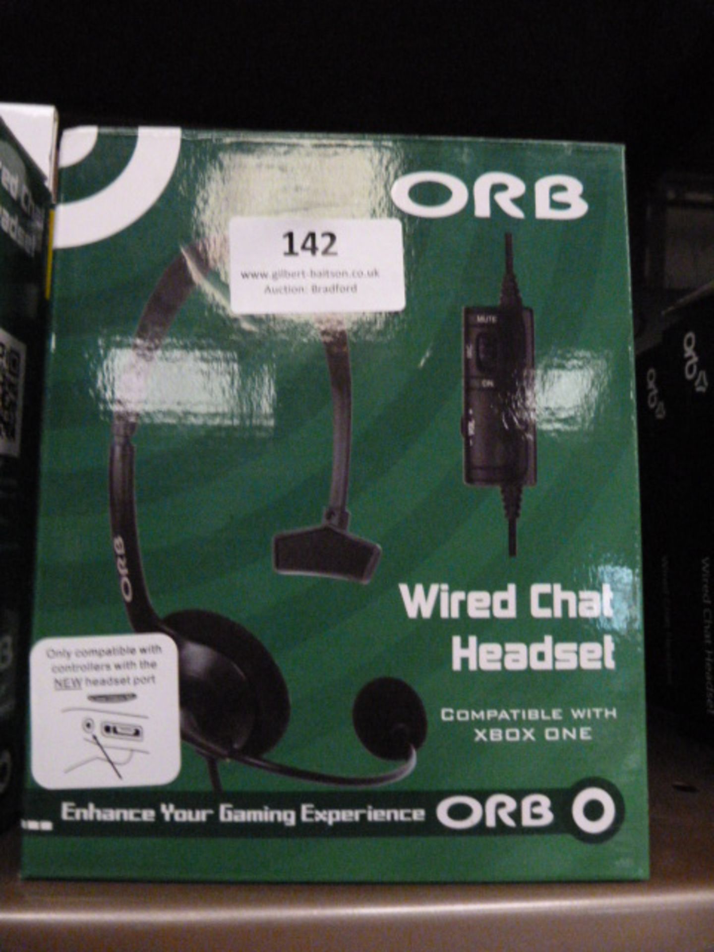 *4 Orb Wired chat Headsets Compatible with XBox On