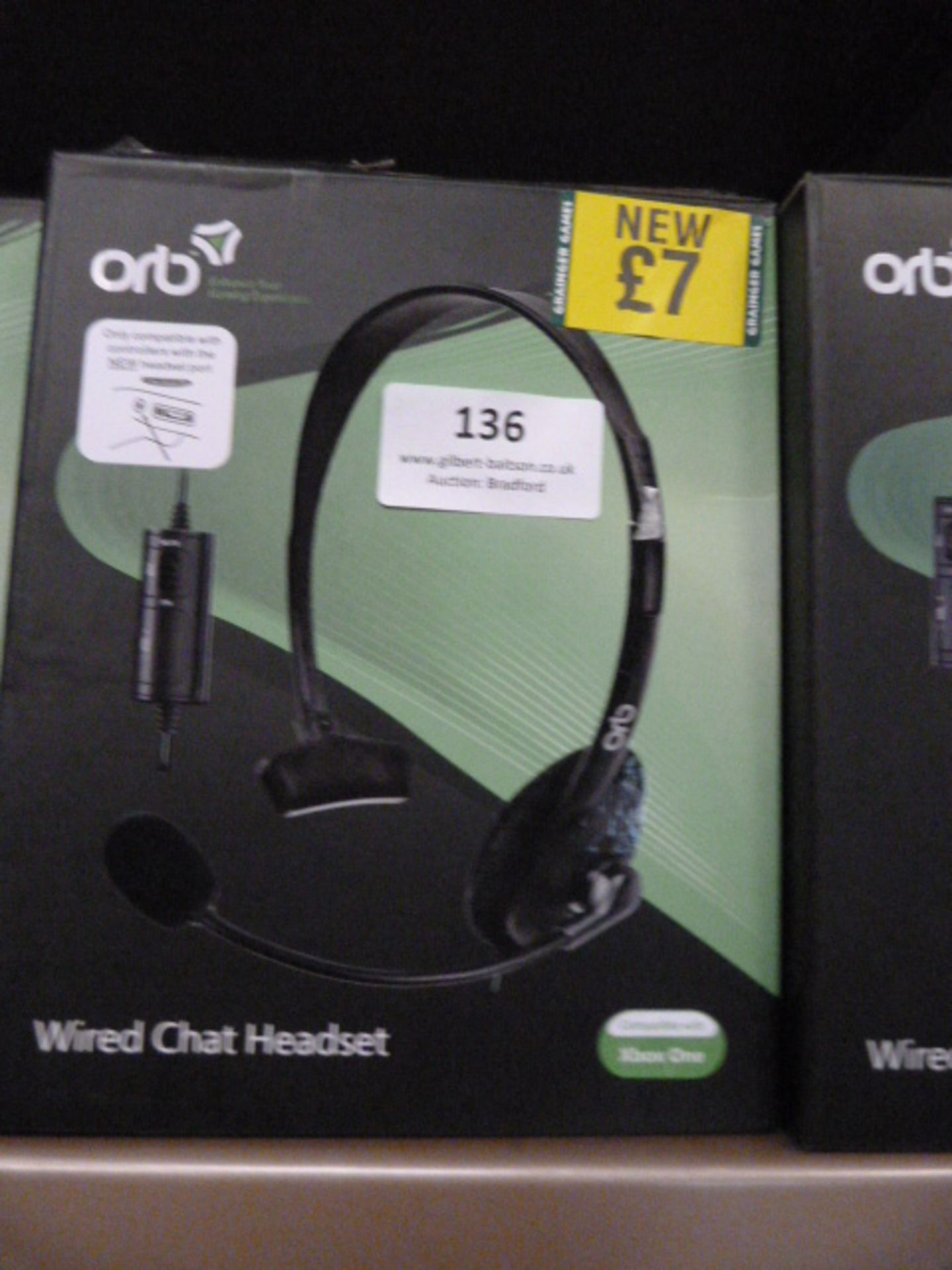 *4 Orb Wired chat Headsets Compatible with XBox On