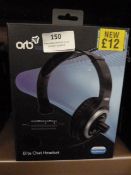 *Orb Wired Chat Headset Compatible with PS4