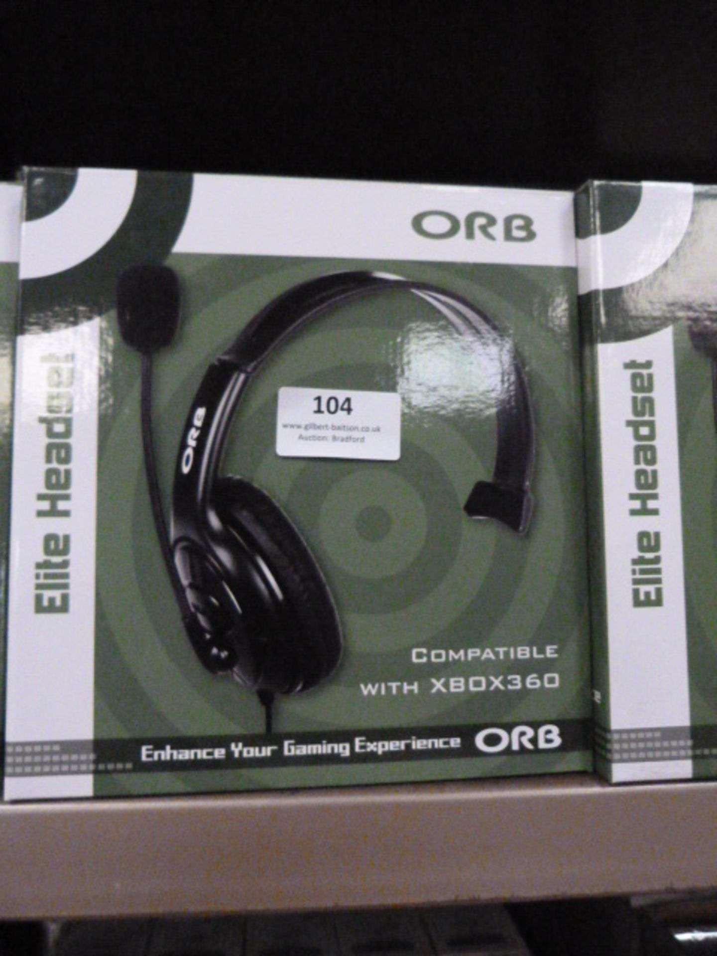 *4 Pairs of Orb Elite Headsets Compatible with XBo