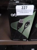 *4 Orb 3 Meter LED Charge Cables XBox One Compatib