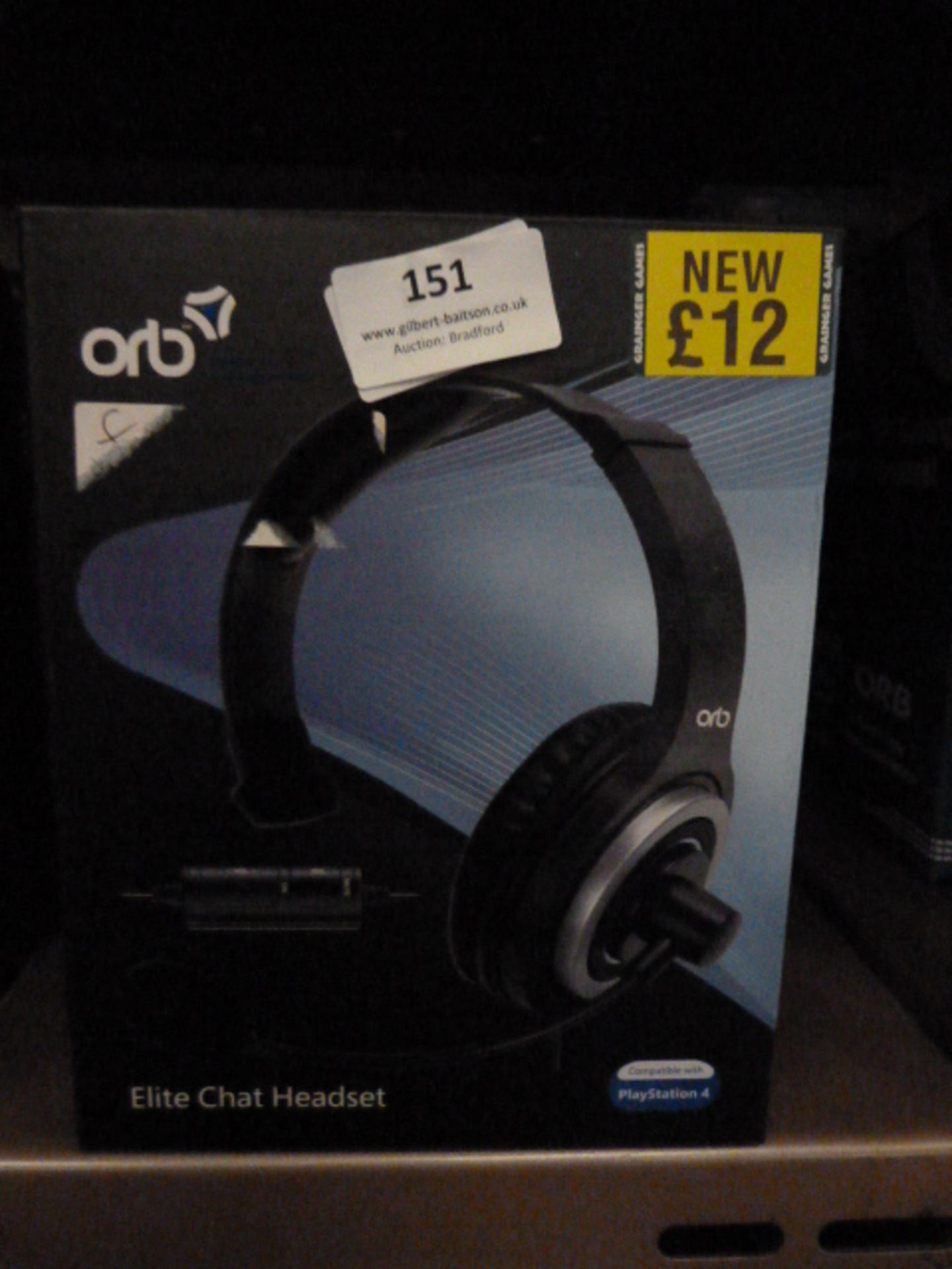 *Orb Wired Chat Headset Compatible with PS4