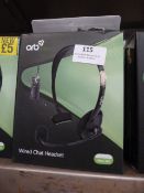 *4 Sets of Orb Wired Chat Headsets Compatible with