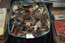 Tin Box of Car Keys