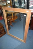 *Large Pine Framed Wall Mirror