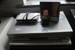 Pye DVD/VHS Player and Sony DVD Recorder