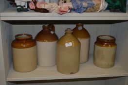 Stoneware Pottery Jugs and Jars