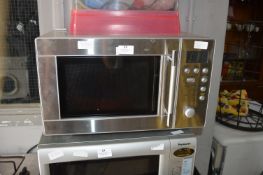 Stainless Steel 800W Microwave Oven